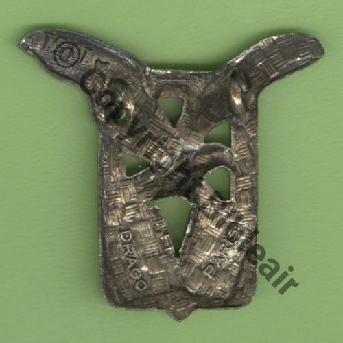 A1151 64e.ET (BEARN ANJOU) EVREUX  DrP 2Anneaux horiz Guilloche Embouti Src.Y.GENTY 15Eur10.07 